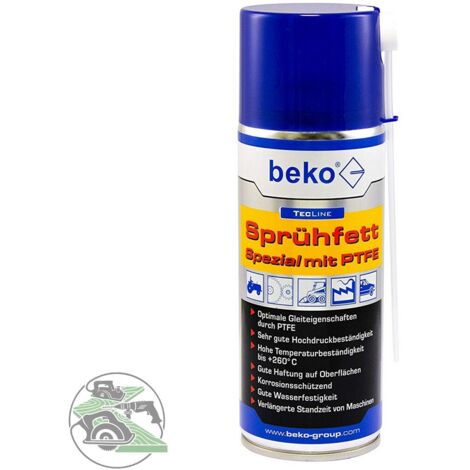 beko TecLine Sprühfett Spezial mit PTFE 400 ml 298 10 400