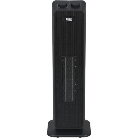 BEKO Termoventilatore a torre RHP6320B, Potenza 2000W, Tecnologia ceramica, 4 modalità, protezione da surriscaldamento