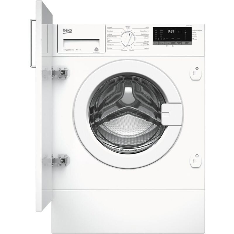 Beko WITC7612B0W Lavatrice da Incasso 7 Kg 1200 Giri/min Classe C (Bianco)