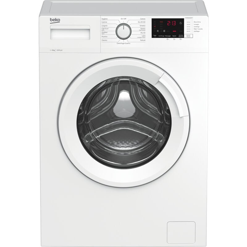 Image of WUX61032W-IT lavatrice Caricamento frontale 6 kg 1000 Giri/min e Bianco - Beko