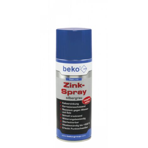 beko Zink-Spray TecLine silbergrau 400 ml
