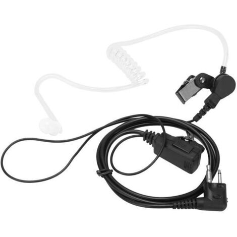 BEL-7590762033338-Kit de surveillance avec microphone et oreillette pour talkie-walkie GPS, confortable et durable.-AquaForge