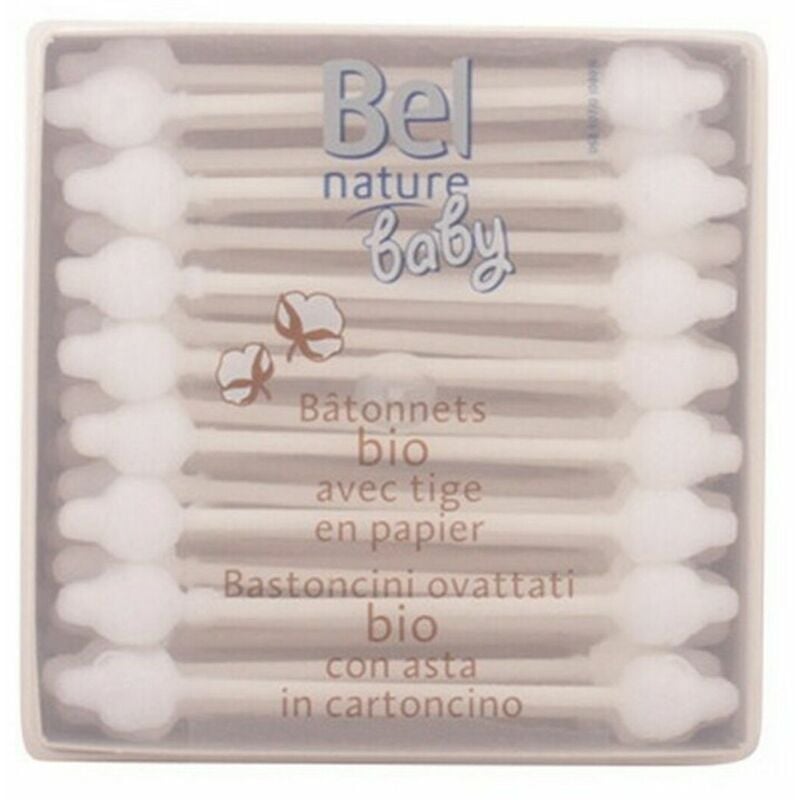 

Bastoncillos de Seguridad de Algodón Nature (56 uds) - BEL