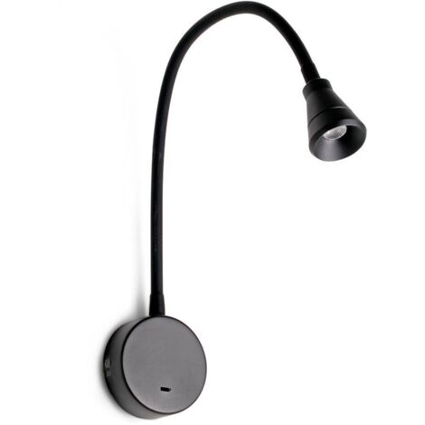 Bel Lettore Nero Led 3W 3000K Marca Faro