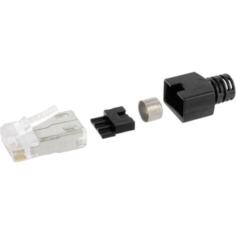 BEL Stewart Connectors SS-39200-006 Connettore modulare schermato CAT 6 SS-39200-006 Spina dritta Poli: 8P8C Trasparent