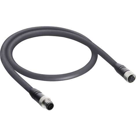 Belden 10968-1 Sensor-/Aktor-Datensteckverbinder, konfektioniert M12 Stecker, gerade, Buchse, gerade
