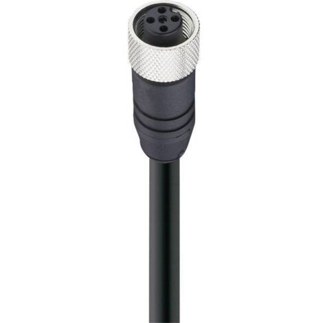 Belden 10974-1 Connettore dati confezionato per sensore o attuatore M12 Presa dritta 5.00 m Numero di poli: 5 1 pz.