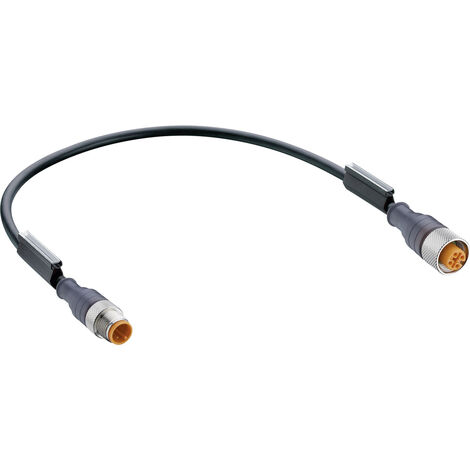 Belden 11821-1 Sensor-/Aktor-Steckverbinder, konfektioniert M12 Stecker, gerade, Buchse, gerade 30.0
