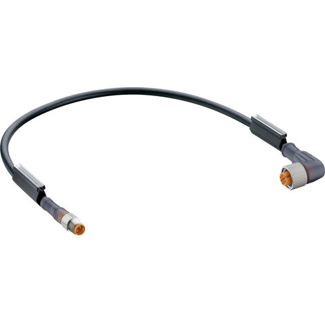 Belden 11867-1 Sensor-/Aktor-Steckverbinder, konfektioniert M12 Stecker, gerade, Buchse, gewinkelt 0