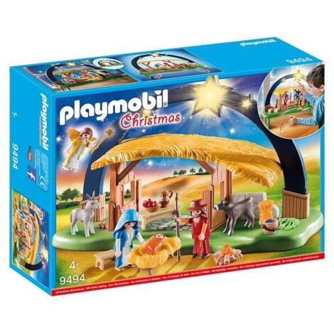 BELEN CON LUZ PLAYMOBIL