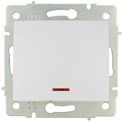 Beleuchteter Schalter/Umschalter 10Ax 250V  E3/42902 Estrich