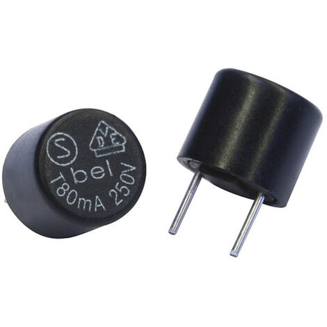 Belfuse MRT 2-BULK BEL Fuse Sicherung träge radial 2A Kleinstsicherung THT  2.0 A 250.0 V Träge -T-