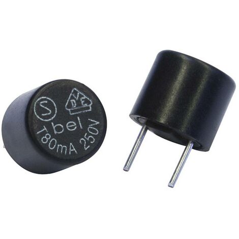 Belfuse MRT 250-BULK BEL Fuse Sicherung träge radial 250 mA Fusibile Sub miniatura THT 250.0 mA 250.0 V Ritardato 100 p