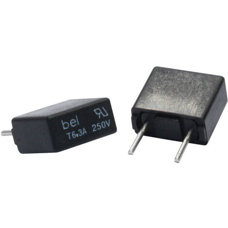 Belfuse RST 125-BULK BEL Fuse Sicherung träge radial 125 mA Kleinstsicherung THT  125.0 mA 250.0 V T