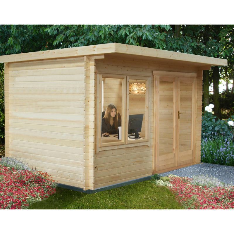 Shire - Belgravia 28 mm Log Cabin 10' x 12'