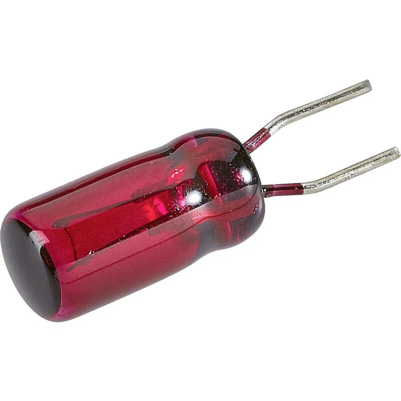 Beli-beco - 60007 Ampoule incandescente miniature 19 v 0.95 w Bi-Pin 3.2 mm rouge 1 pc(s) W242681