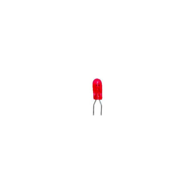 61008D Ampoule incandescente miniature 22 v 0.53 w Bi-Pin 4 mm rouge 1 pc(s) W242661 - Beli-beco