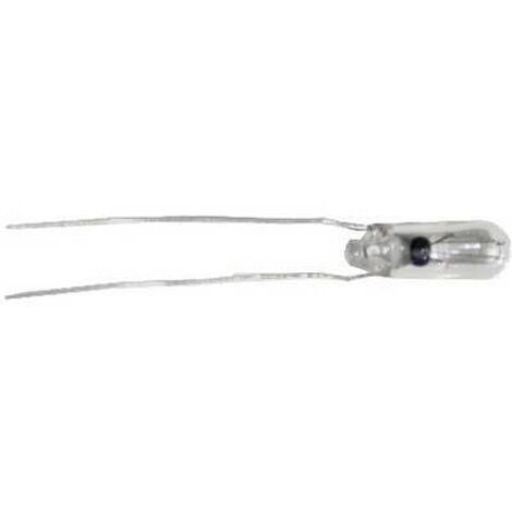 BELI-BECO 6210 Ampoule incandescente subminiature 10 V 0.45 W fils aux extrémités clair 1 pc(s) W241391