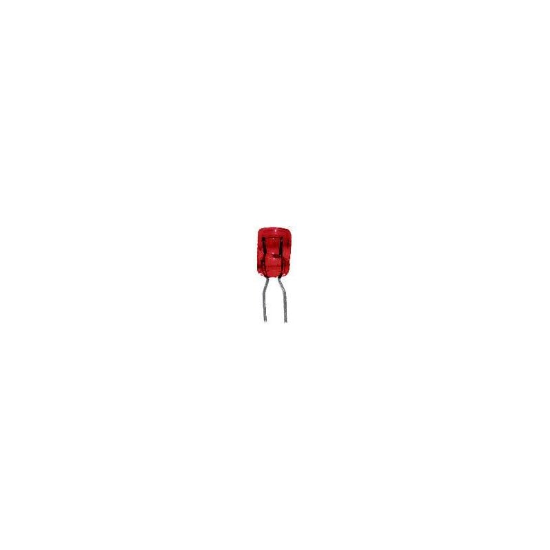 Beli-beco - 68512 Ampoule incandescente miniature 5 v 0.15 w Bi-Pin 2.8 mm rouge 1 pc(s) W241501