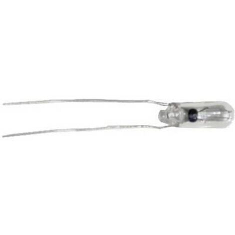 BELI-BECO 95016 Ampoule incandescente subminiature 16 V 0.48 W fils aux extrémités clair 1 pc(s) W241821