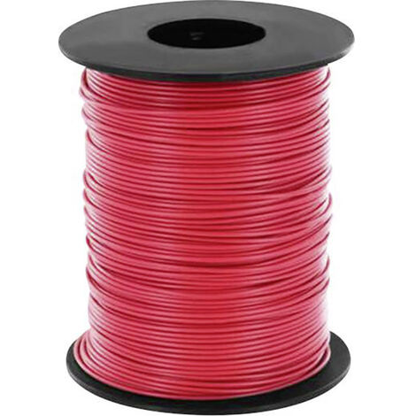 BELI-BECO L125RT25 Litze  1 x 0.25 mm² Rot 25 m