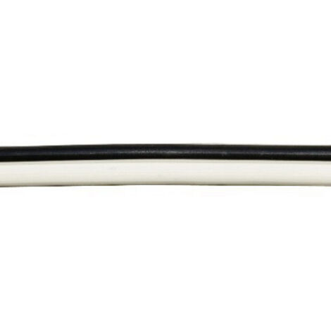 BELI-BECO YL6230 Litze  2 x 0.50 mm² Weiß, Schwarz 20 m
