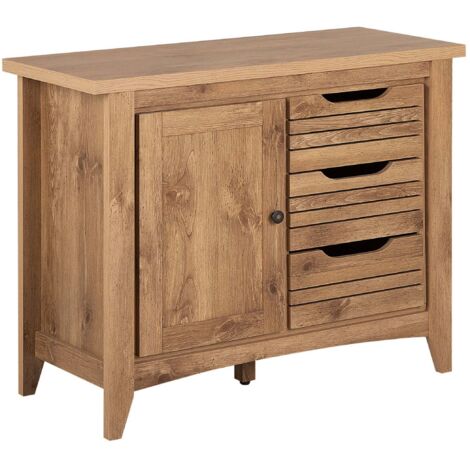 Petite Commode Vintage Italienne - Gravure Cœur - 46x32 Cm, H 73 Cm - Reproduction