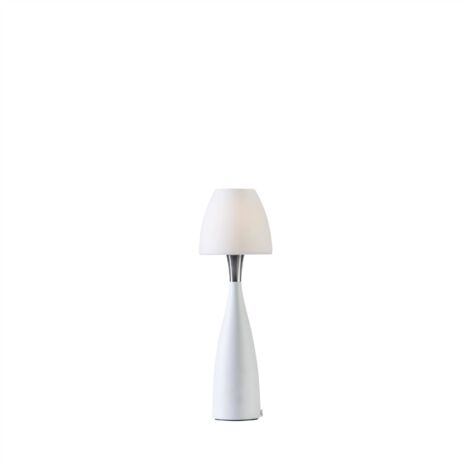 Belid Anemon - Petite Lampe de Table à 1 Lumière Opale, G9