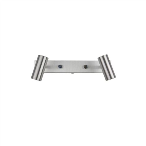 Belid Cato - Applique murale d'intérieur à 2 ampoules en aluminium