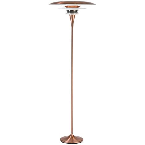 Belid Diablo - Lampadaire à 1 lumière en cuivre, E27