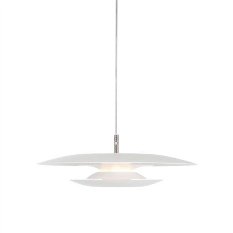 Belid Eclipse - Luminaire suspendu à 1 ampoule LED blanc mat, G9