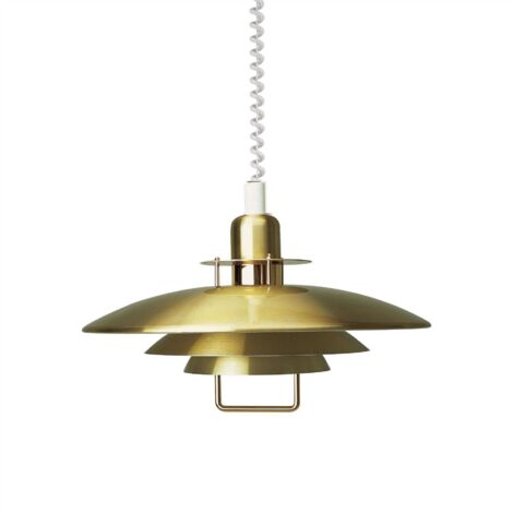 Belid Primus - Suspension à 1 lumière en laiton laqué, E27