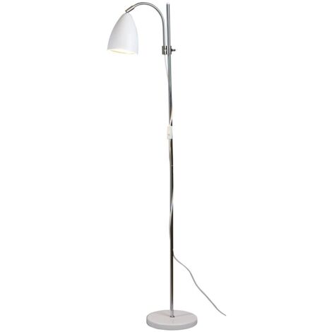 Belid Sway - Lampadaire 1 Lumière Blanc Mat, E27