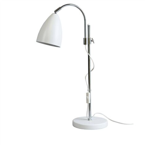 Belid Sway - Lampe de table 1 lumière blanc mat, E27