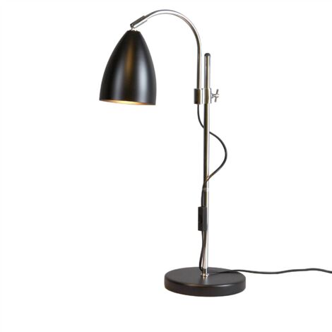 Belid Sway - Lampe de table 1 lumière noir mat, E27