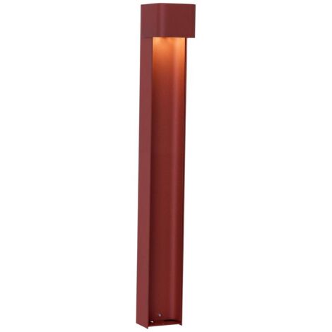 Belid Taurus - Borne d'extérieur LED 1 lumière structure rouille IP54