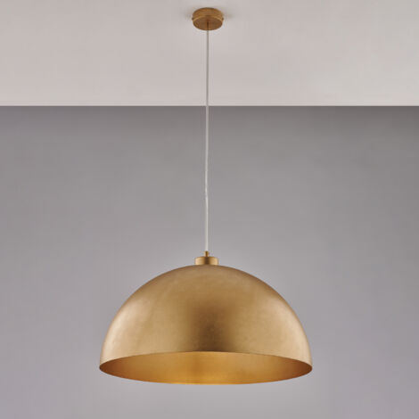Belight -  Alice – Deckenleuchte braun, Antikgold, Alabasterglas Ø14, 4-flammig, L87x40 – BL230-PL4-BR