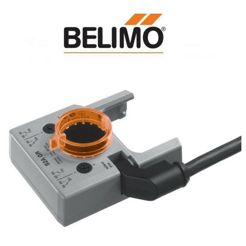 

Belimo S2AGR auxiliar adaptables Contacto gris