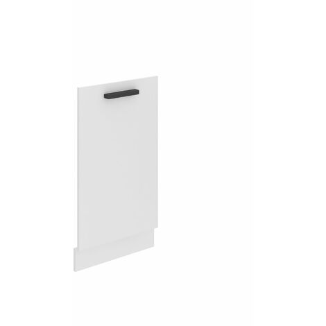 Belini – Habillage de porte pour lave-vaisselle 45 cm – Panneaux de particules 16 mm – Finition blanche mate – Installation murale rapide