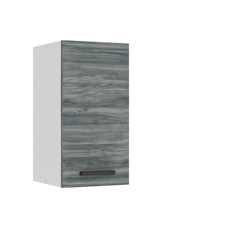 Belini Hängeschrank Küche, Küchenschränke SG. Breite 30 cm. Oberschrank mit 1 Tür, Küchenhängeschränke, Wandschrank Hängend, Glamour Wood