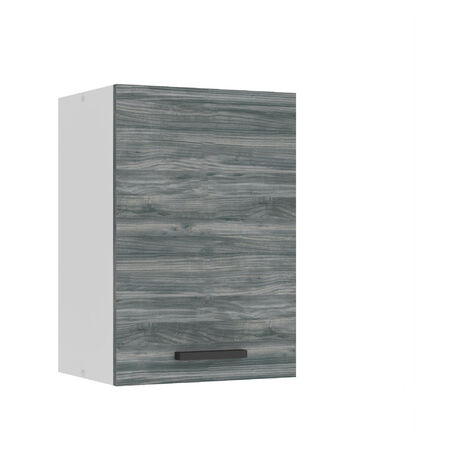 Belini Hängeschrank Küche, Küchenschränke SG. Breite 40 cm. Oberschrank mit 1 Tür, Küchenhängeschränke, Wandschrank Hängend, Glamour Wood