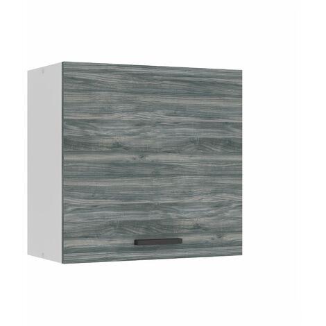 Belini Hängeschrank Küche, Küchenschränke SG. Breite 60 cm. Oberschrank mit 1 Tür, Küchenhängeschränke, Wandschrank Hängend, Glamour Wood