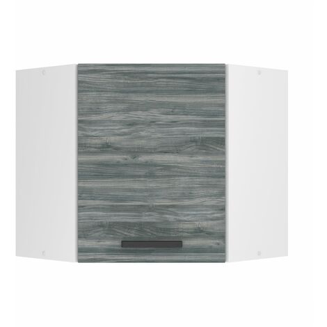Belini Hängeschrank Küche, Küchenschränke SGN. Breite 60 cm. Oberschrank mit 1 Tür, Küchenhängeschränke, Wandschrank Hängend, Glamour Wood