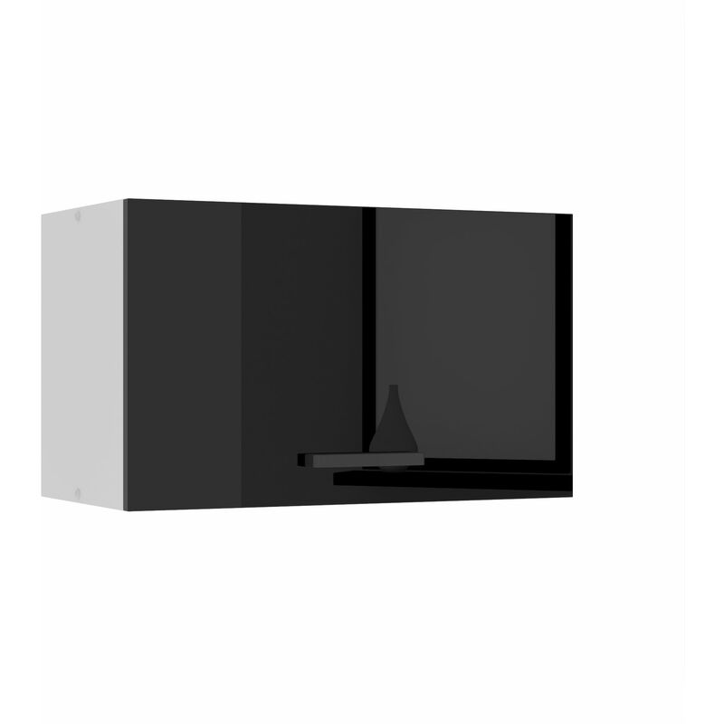 Belini - Meuble Haut Cuisine SGP60 i Meubles de Cuisine - Mural, Rangements, 1 Porte i Taille: 29,6 x 60 x 36 cm i Armoire Murale avec Poignée en