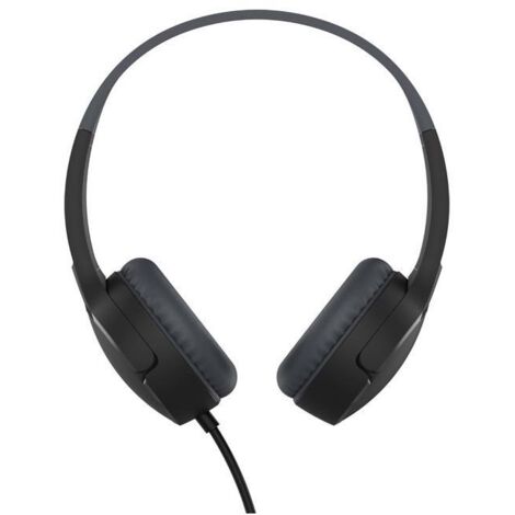 belkin BELKIN SOUNDFORM Mini Wired On-Ear Headphones for Kids Black (AUD004BTBK)