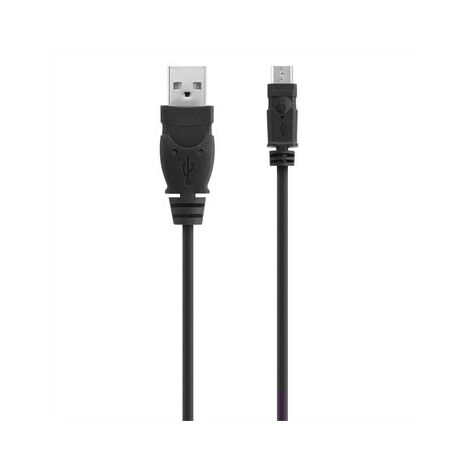 0.9m câble USB 0,9 m USB 2.0 Micro-USB B Noir Belkin Belkin USB A/Micro USB B 