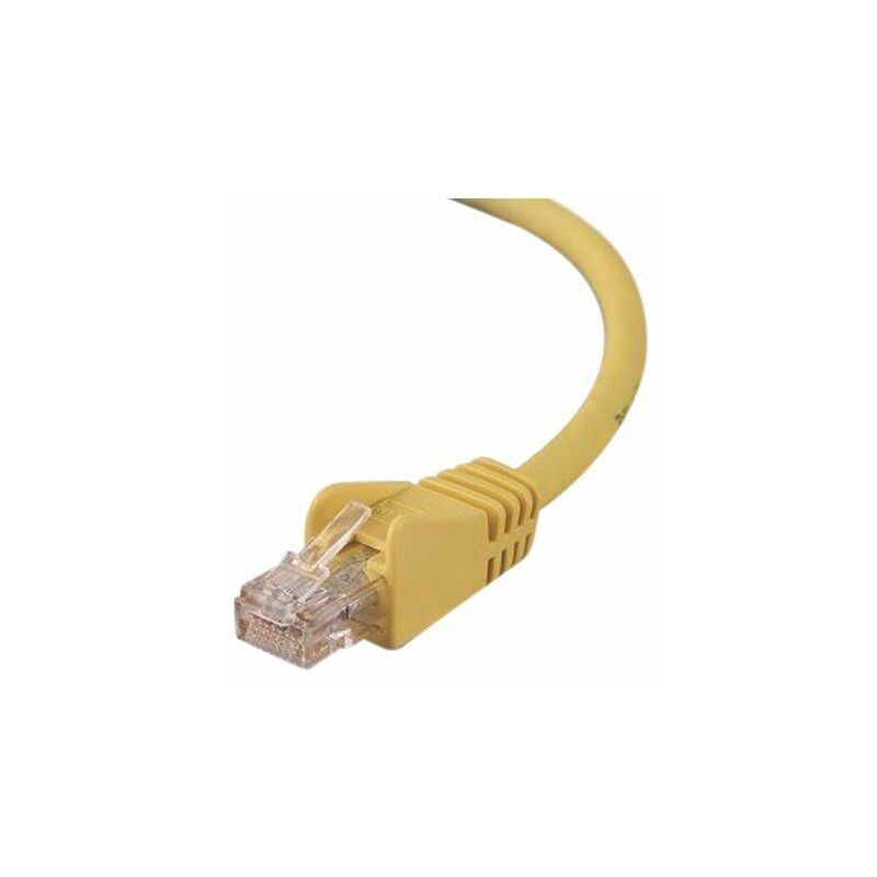 

Cat5e, 6ft, 1 x RJ-45, 1 x RJ-45, Yellow - Belkin