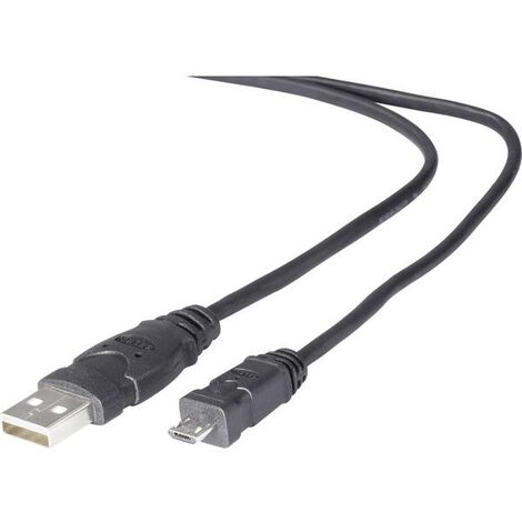 Belkin Cavo USB USB 2.0 Spina USB-A, Spina USB-Micro-B 1.80 m Nero contatti connettore dorati, Certificato UL