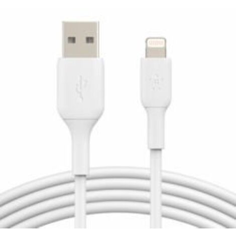 Belkin Lightning Lade/Sync Cable 3m, PVC, white, mfi certified