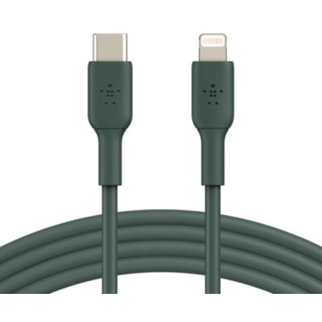 Belkin Lightning/USB-C Kabel 1m PVC, mfi zertifiziert, mid.green